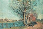 Ferdinand Hodler Am Ufer des Manzanares painting